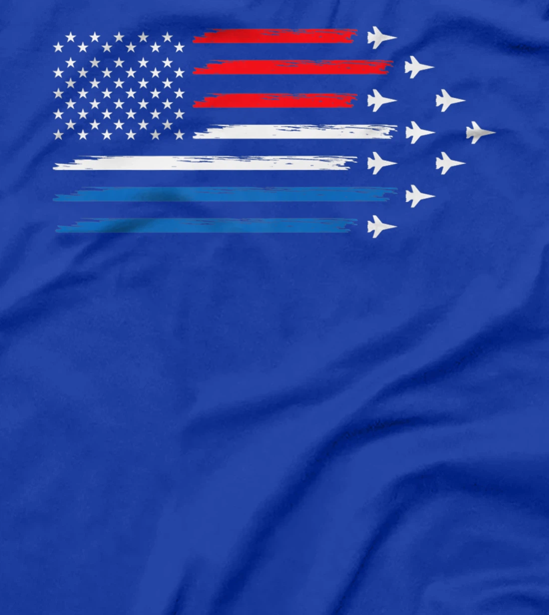 American Flag Veteran 4th of July Pilot T-Shirt, Women T-Shirt