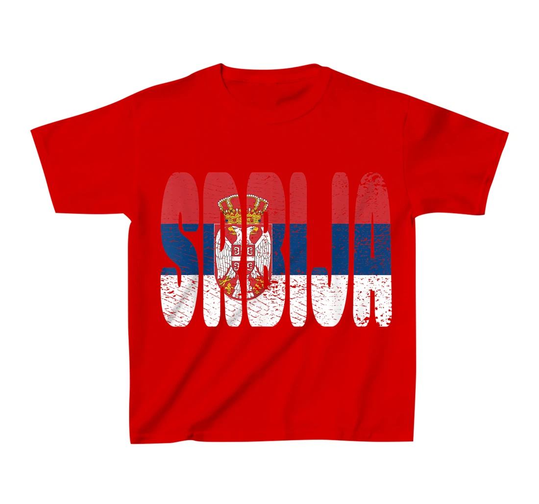Serbia Flag, Srbija, Serbian Pride, Yugoslavia, Serbian Flag T-Shirt, Kid T-Shirt and Women T-Shirt