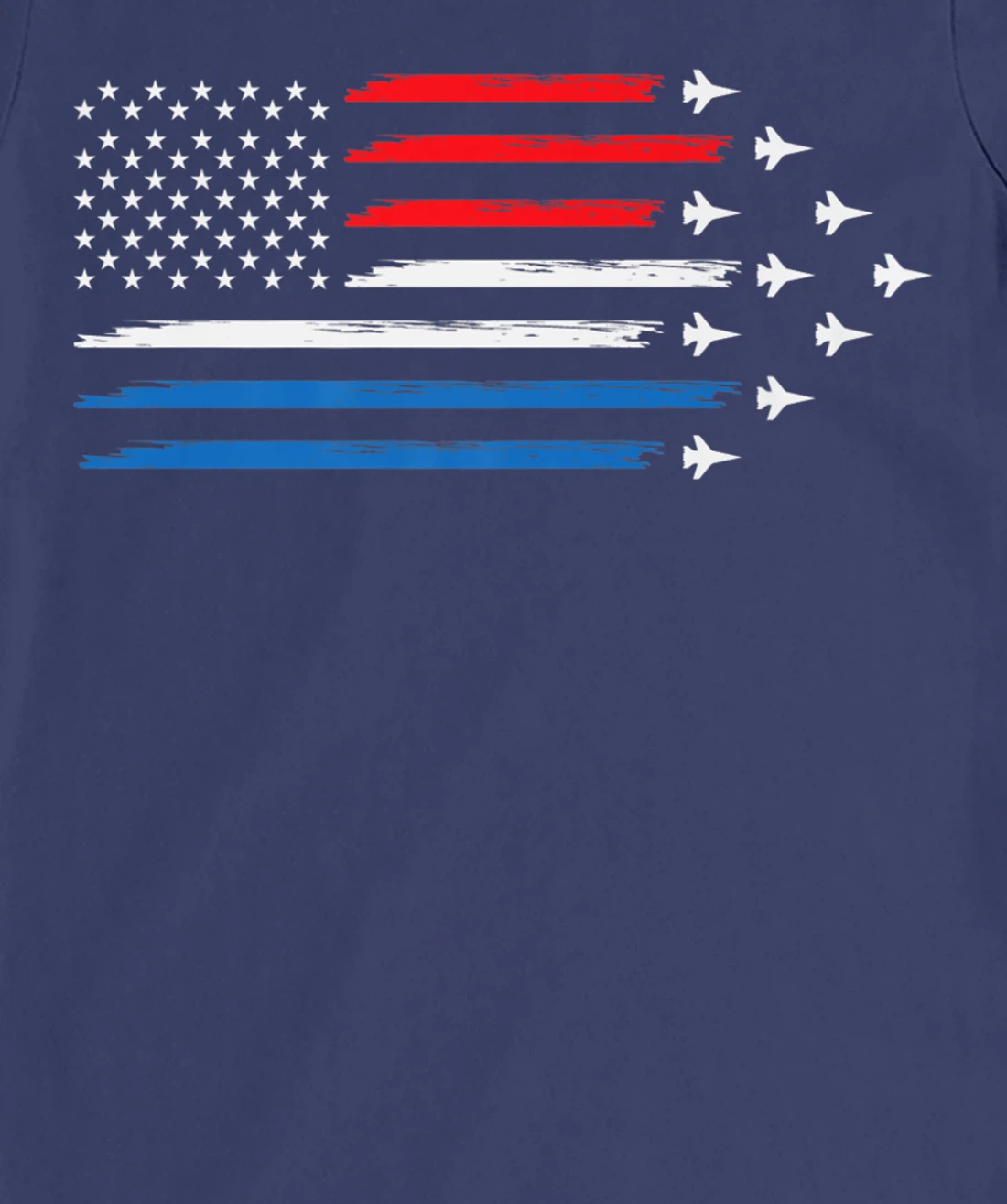 American Flag Veteran 4th of July Pilot T-Shirt, Women T-Shirt