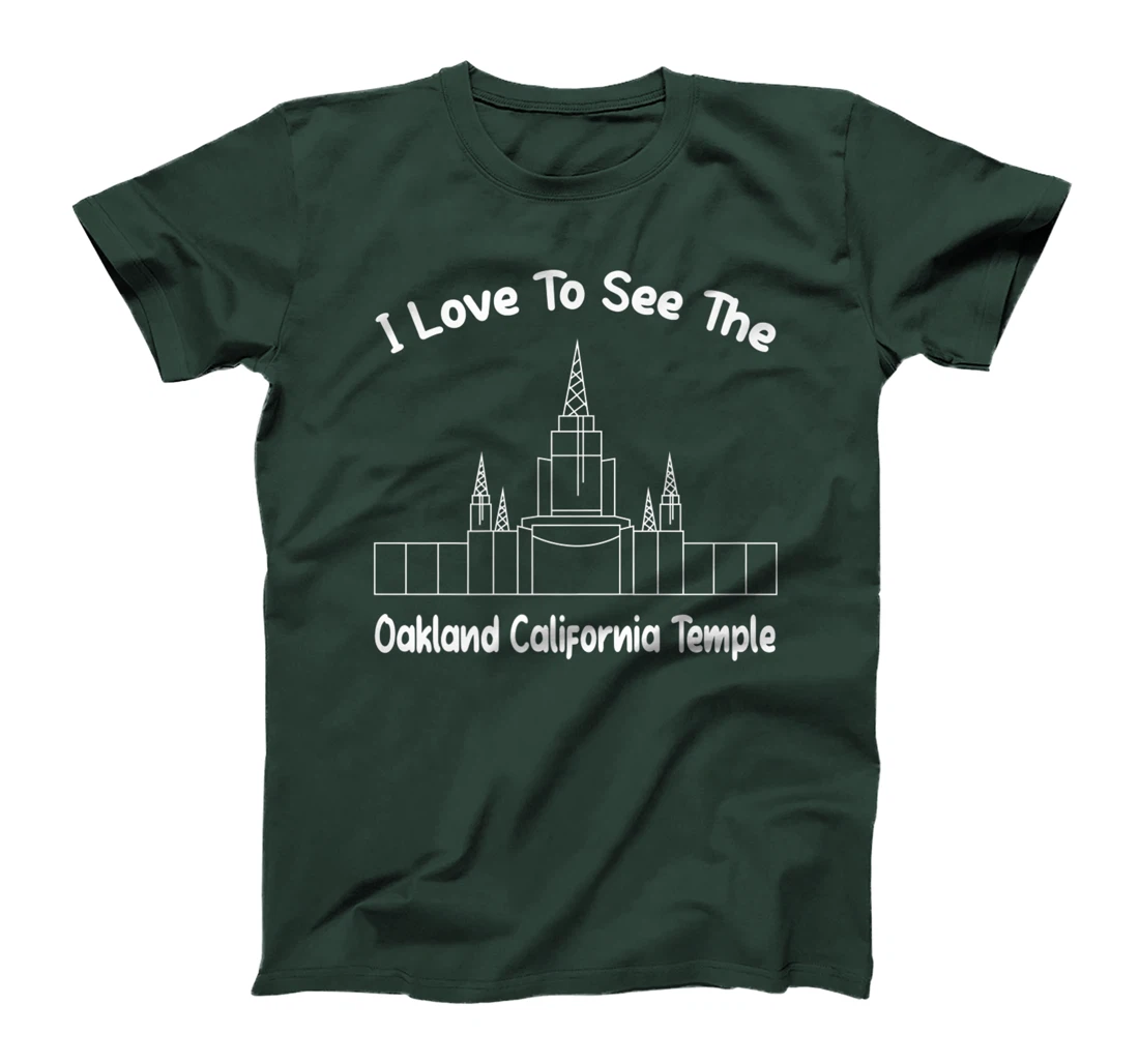 Oakland CA Temple, I love to see my temple, primary T-Shirt, Kid T-Shirt and Women T-Shirt