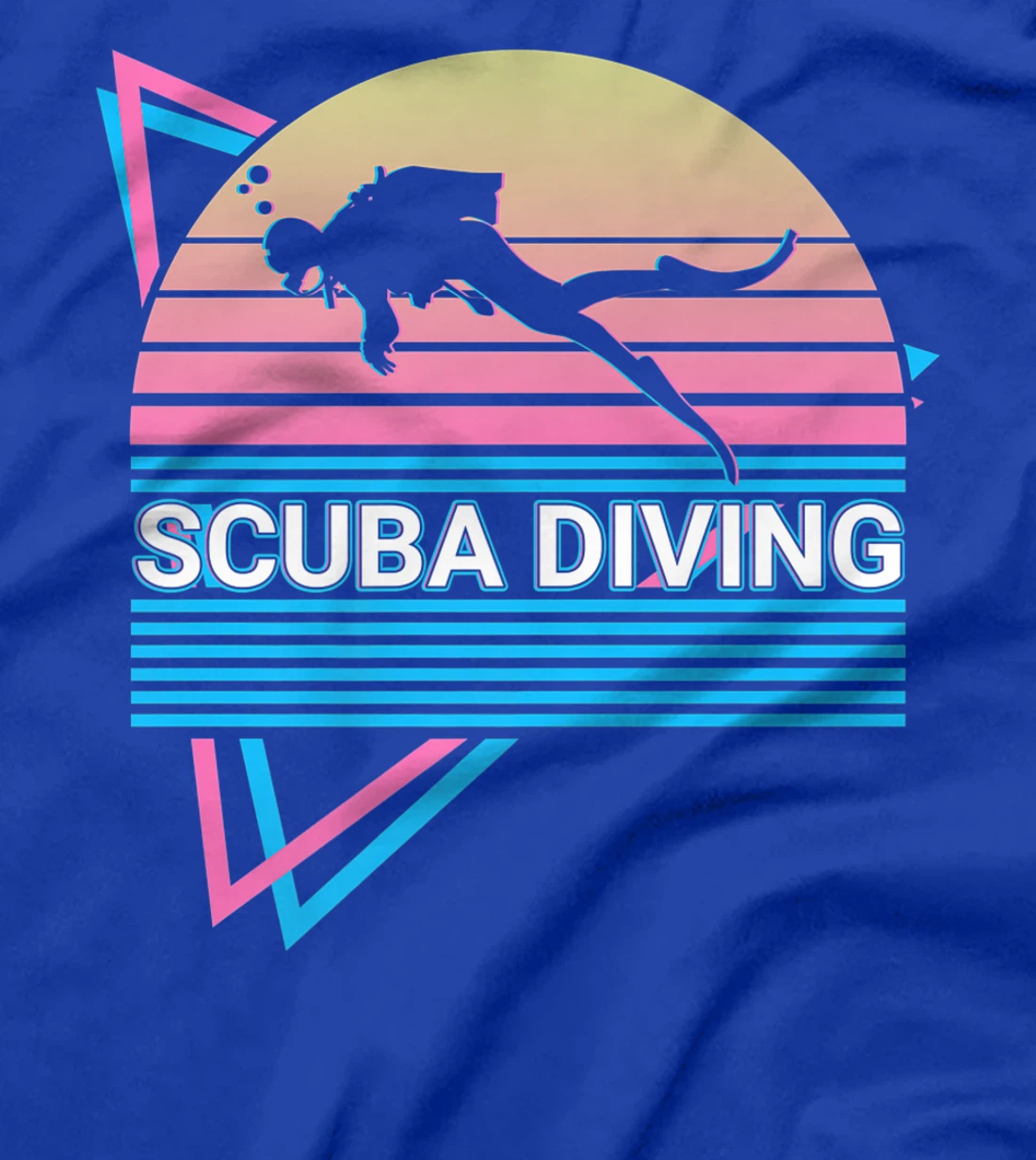 Scuba Diving Scuba Diver Retro T-Shirt, Kid T-Shirt and Women T-Shirt