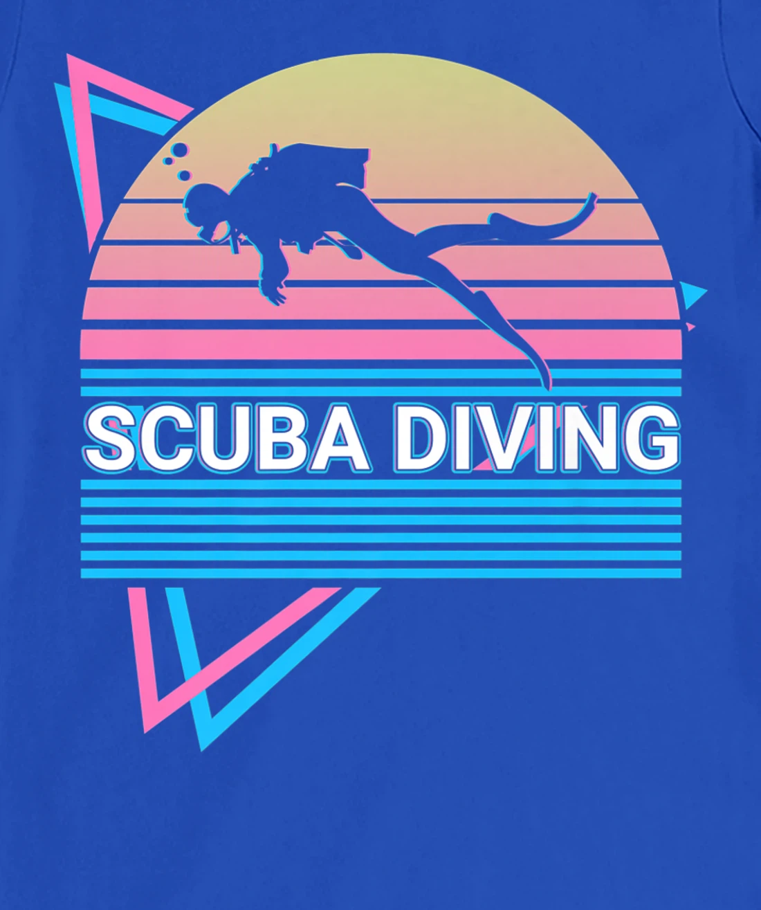 Scuba Diving Scuba Diver Retro T-Shirt, Kid T-Shirt and Women T-Shirt