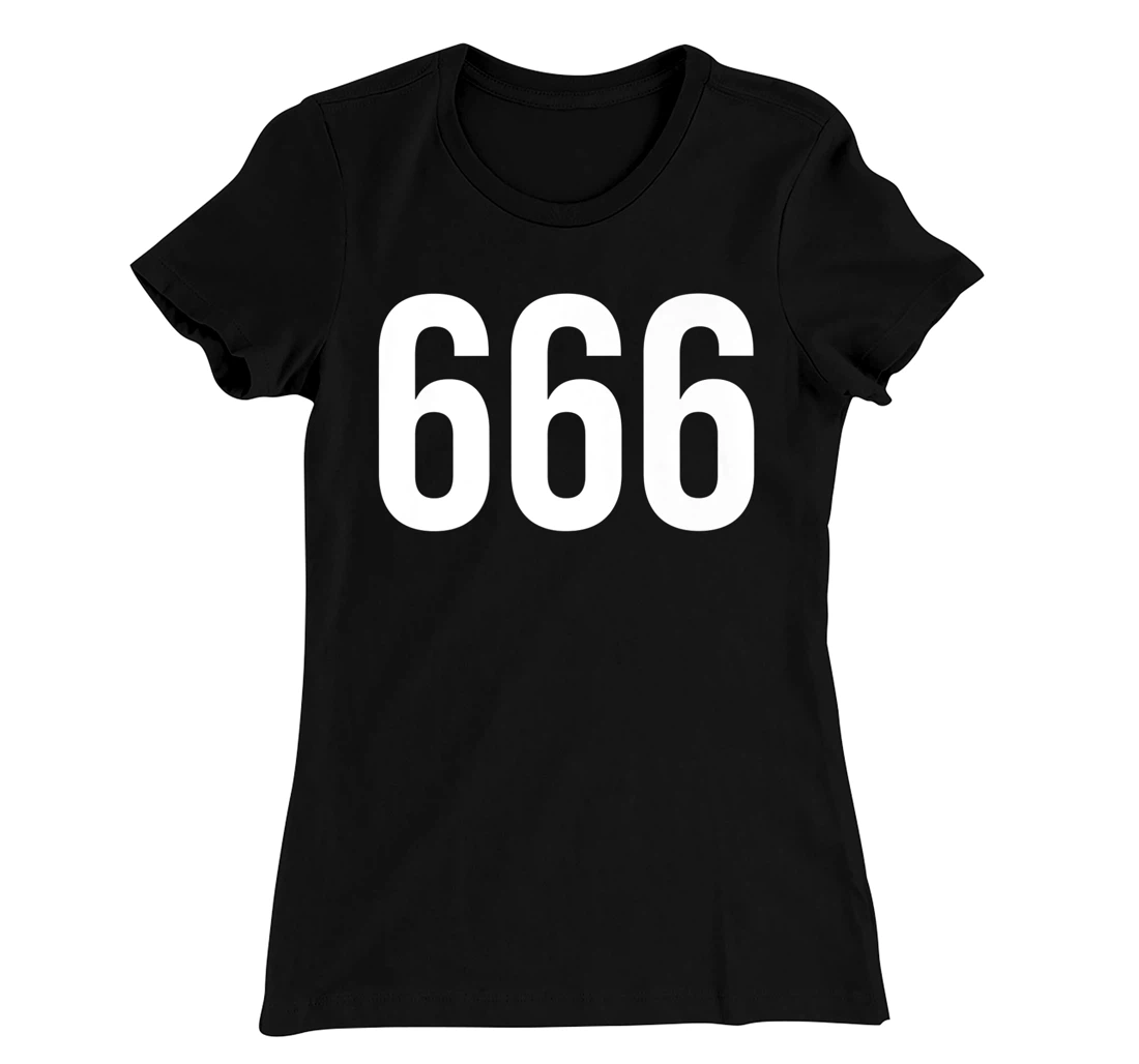 Angel Numbers 666 Reflect Spiritual Sign Guide Manifesting T-Shirt, Women T-Shirt