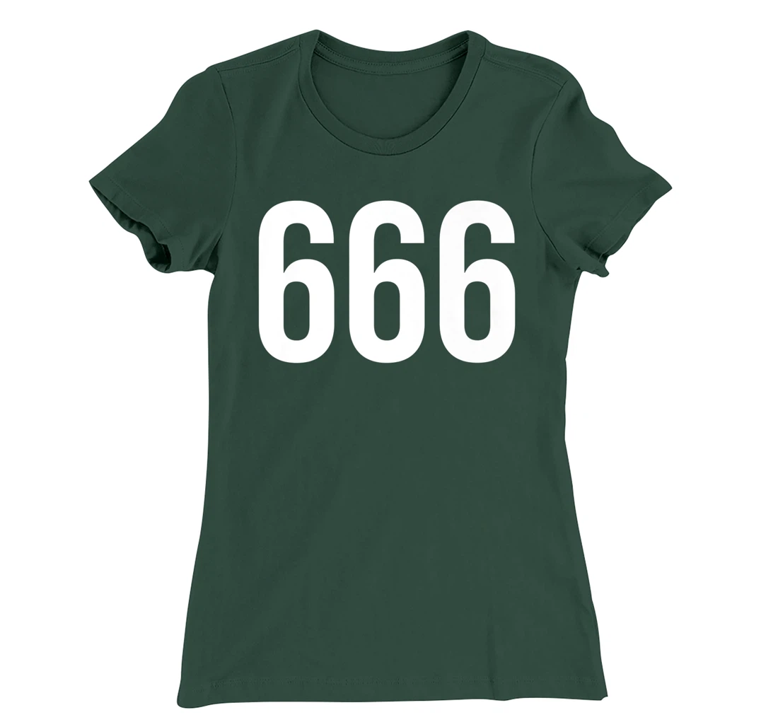 Angel Numbers 666 Reflect Spiritual Sign Guide Manifesting T-Shirt, Women T-Shirt