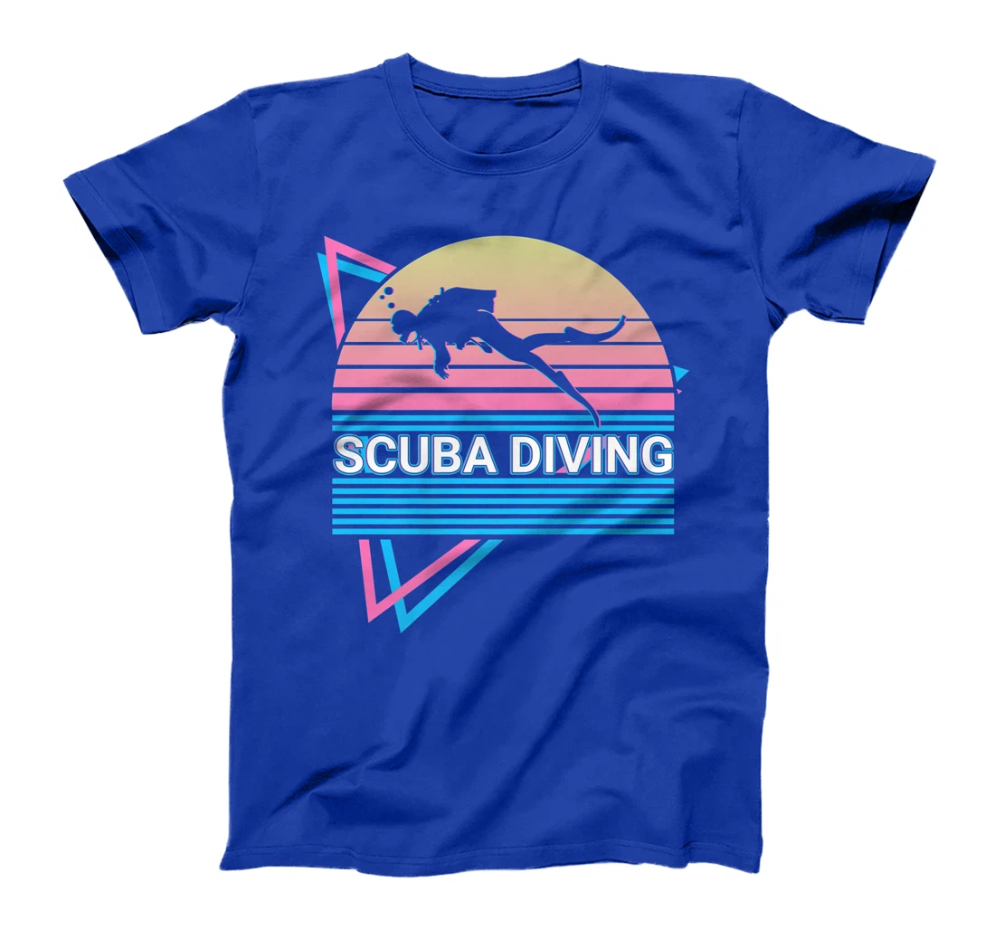 Scuba Diving Scuba Diver Retro T-Shirt, Kid T-Shirt and Women T-Shirt