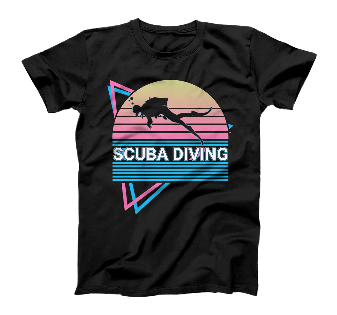 Scuba Diving Scuba Diver Retro T-Shirt, Kid T-Shirt and Women T-Shirt