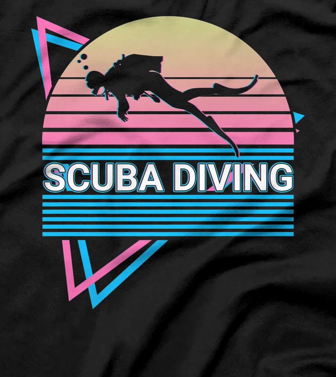 Scuba Diving Scuba Diver Retro T-Shirt, Kid T-Shirt and Women T-Shirt