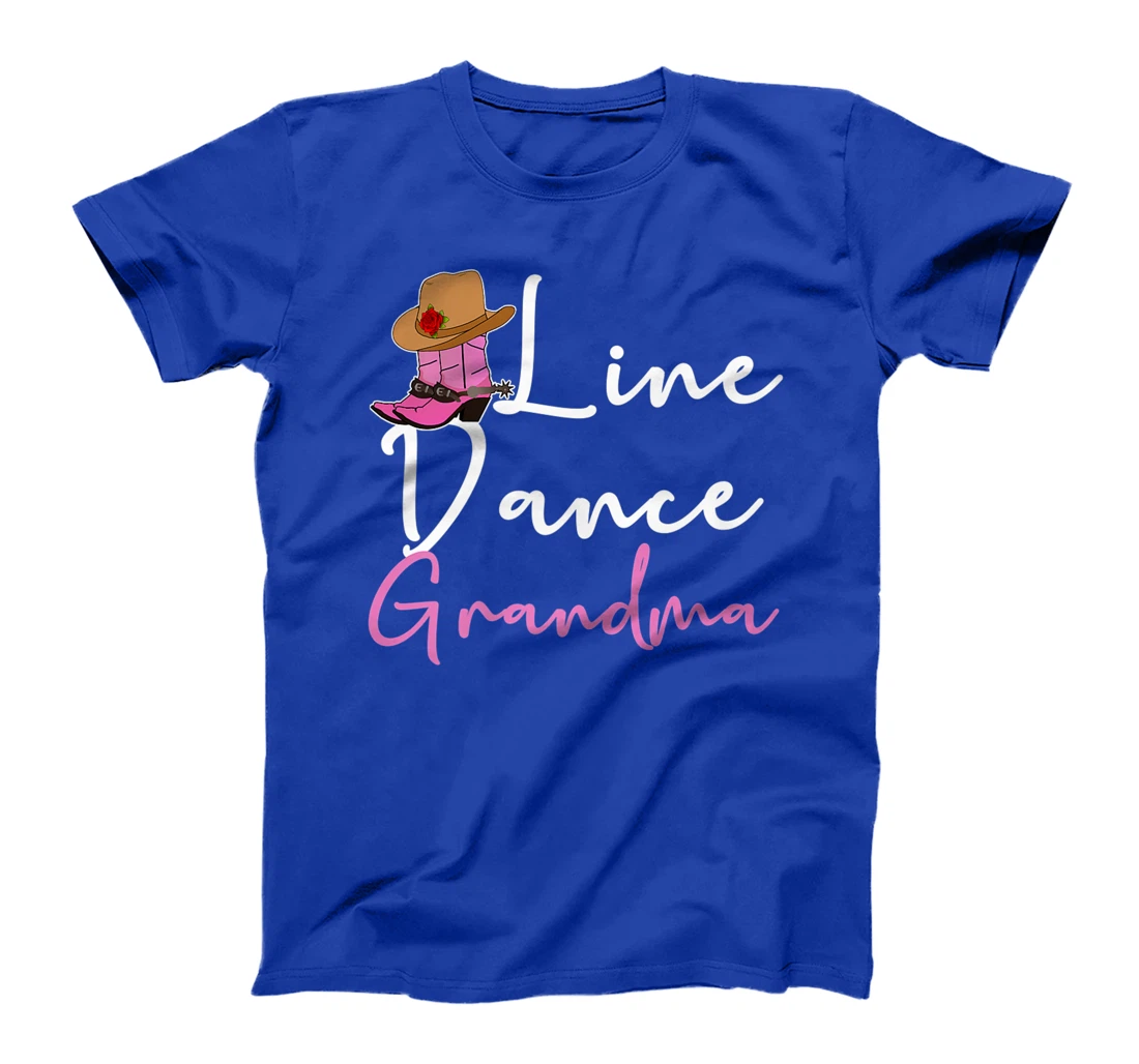 Line Dance Grandma Country Music Western Dancer Cowgirl T-Shirt, Women T-Shirt