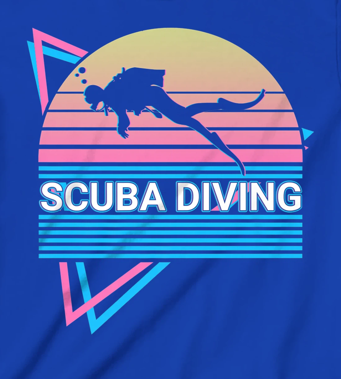 Scuba Diving Scuba Diver Retro T-Shirt, Kid T-Shirt and Women T-Shirt