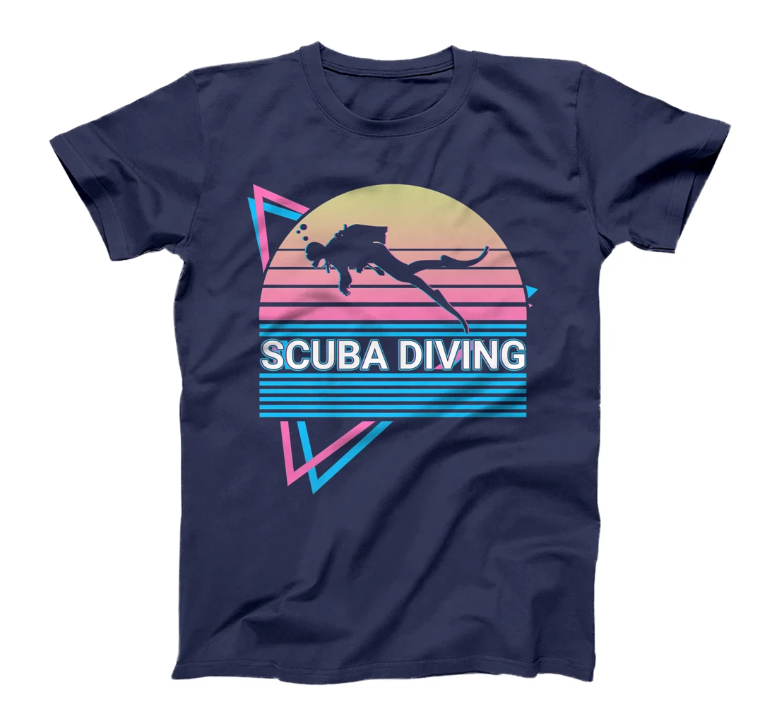 Scuba Diving Scuba Diver Retro T-Shirt, Kid T-Shirt and Women T-Shirt