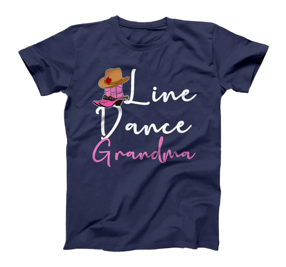 Line Dance Grandma Country Music Western Dancer Cowgirl T-Shirt, Women T-Shirt