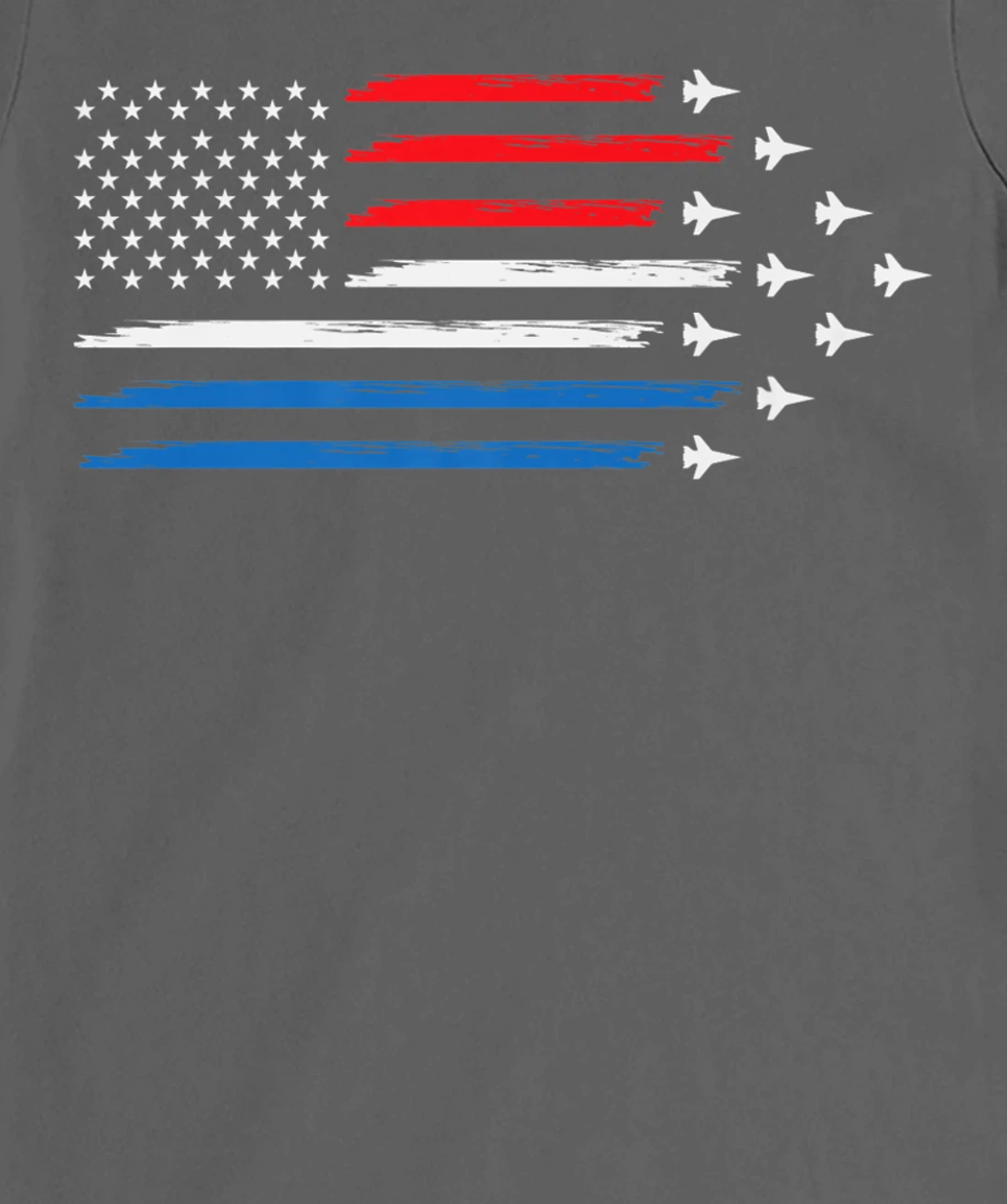 American Flag Veteran 4th of July Pilot T-Shirt, Women T-Shirt