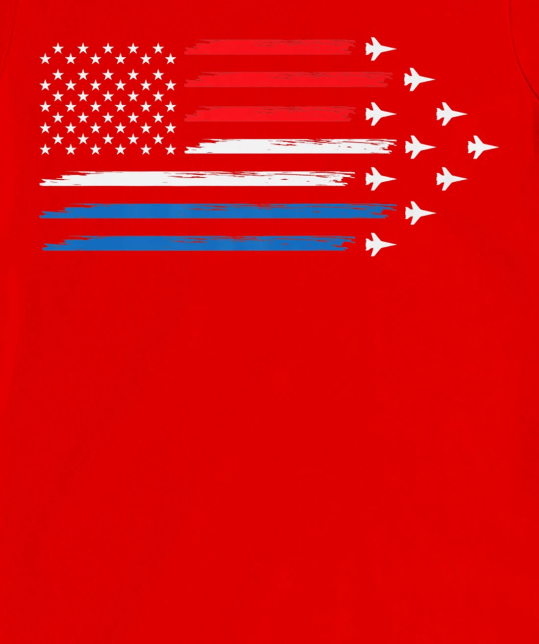 American Flag Veteran 4th of July Pilot T-Shirt, Women T-Shirt