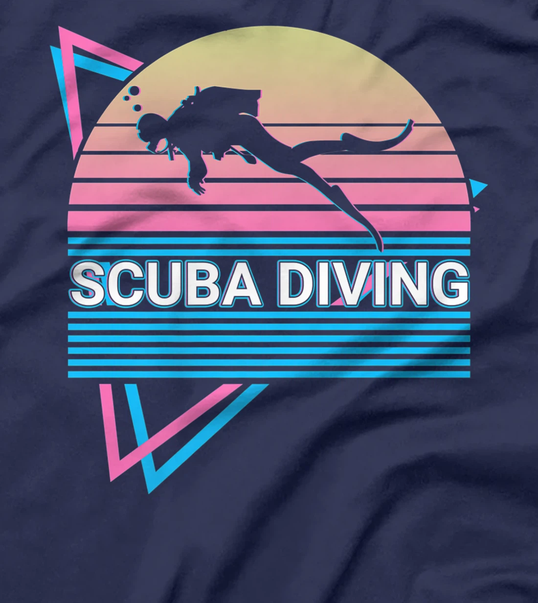Scuba Diving Scuba Diver Retro T-Shirt, Kid T-Shirt and Women T-Shirt