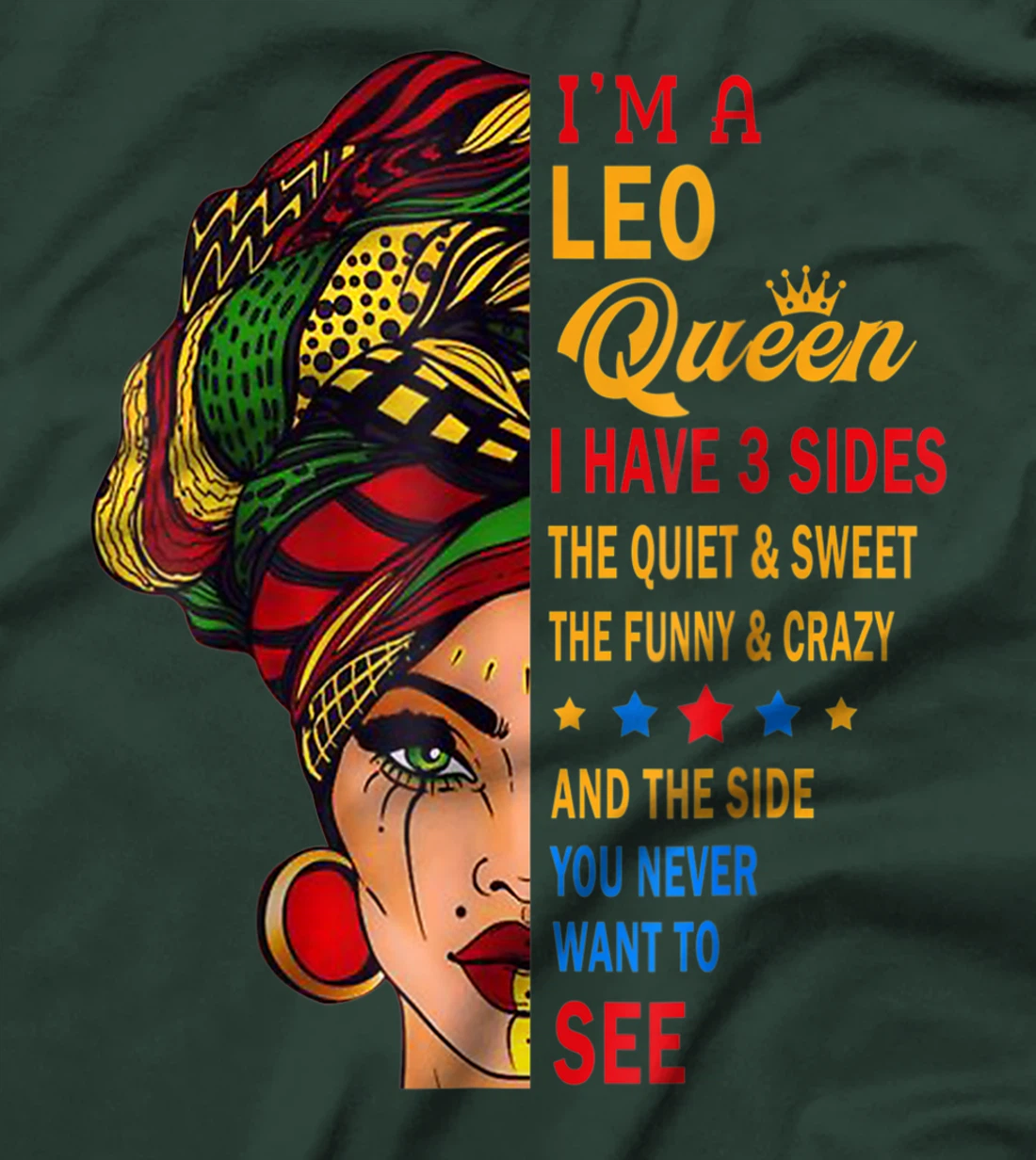 Leo Queens Are Born in July 23 -August 22 T-Shirt, Kid T-Shirt and Women T-Shirt