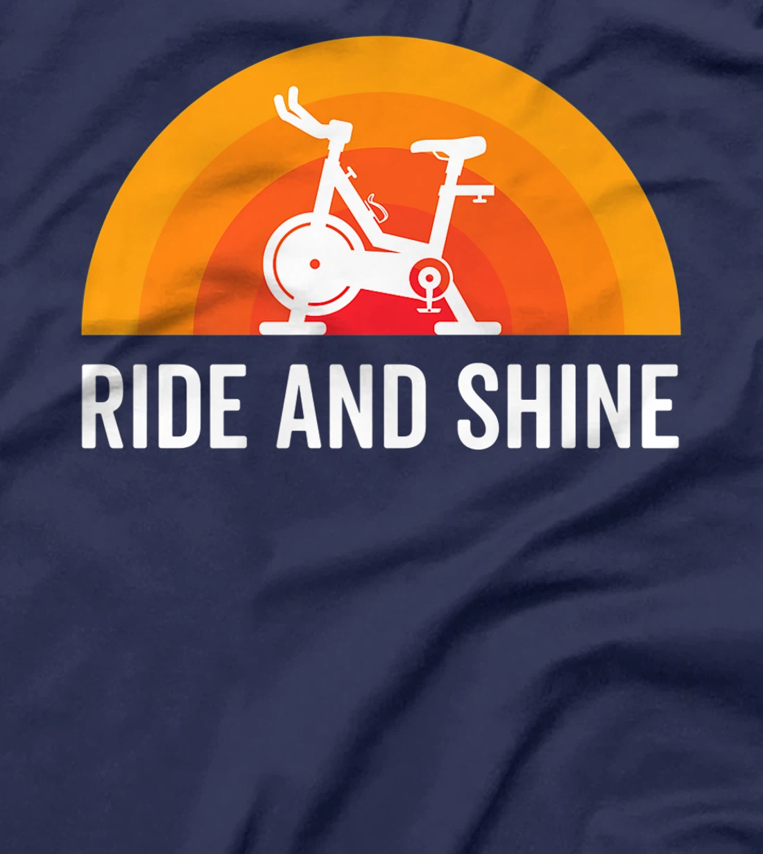Ride And Shine Indoor Spinning Spin Class Funny Workout Gym T-Shirt, Kid T-Shirt and Women T-Shirt