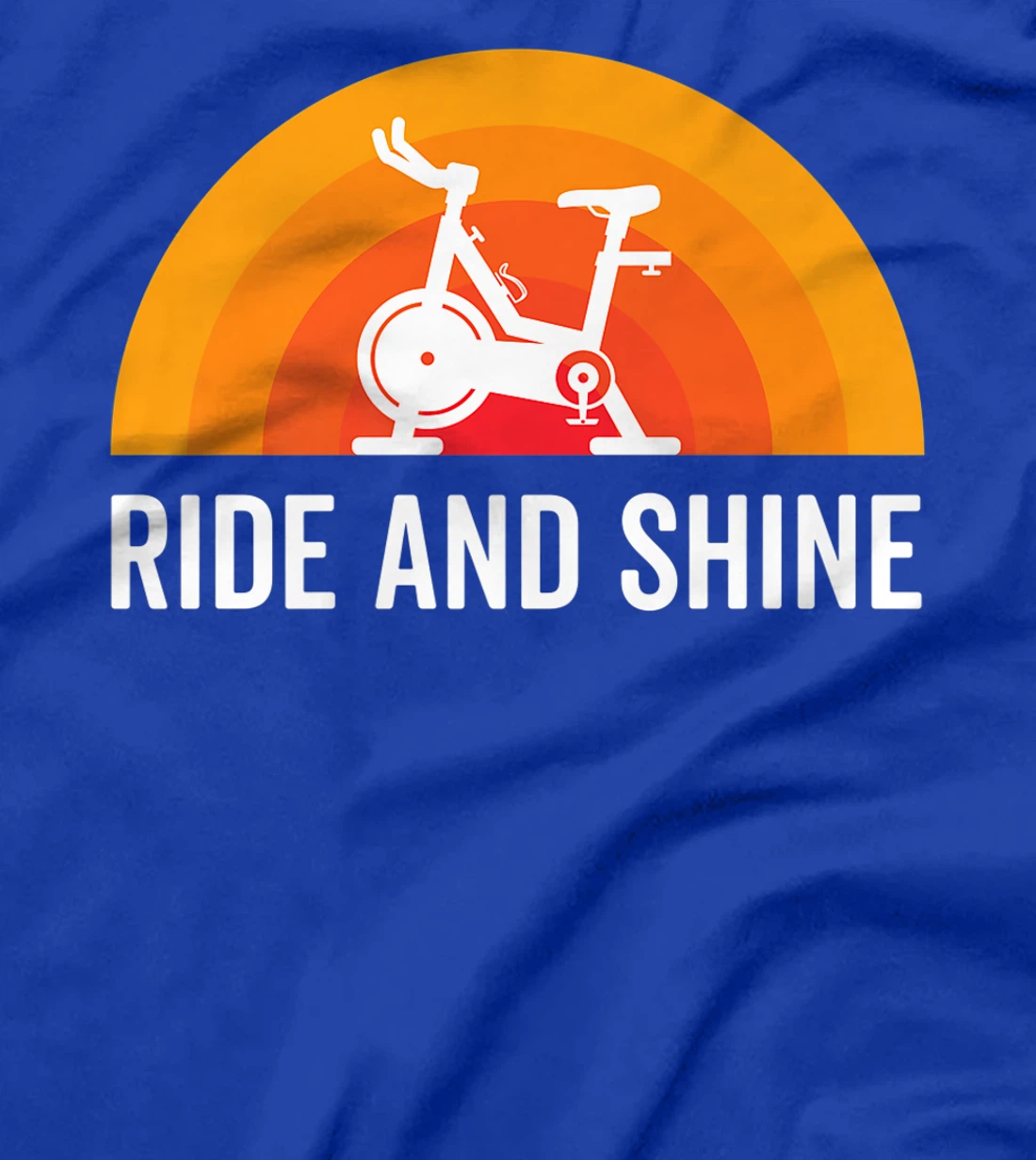 Ride And Shine Indoor Spinning Spin Class Funny Workout Gym T-Shirt, Kid T-Shirt and Women T-Shirt