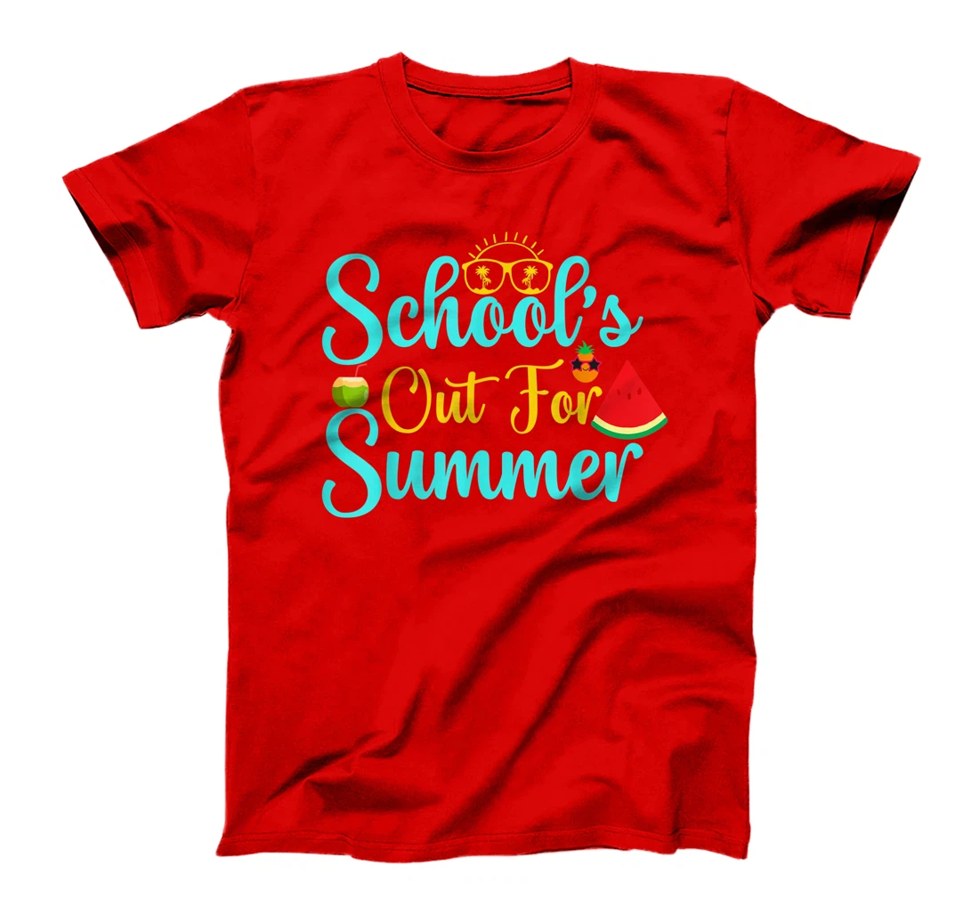 Out For Summer Retro Style Last Day Of School Student T-Shirt, Kid T-Shirt and Women T-Shirt