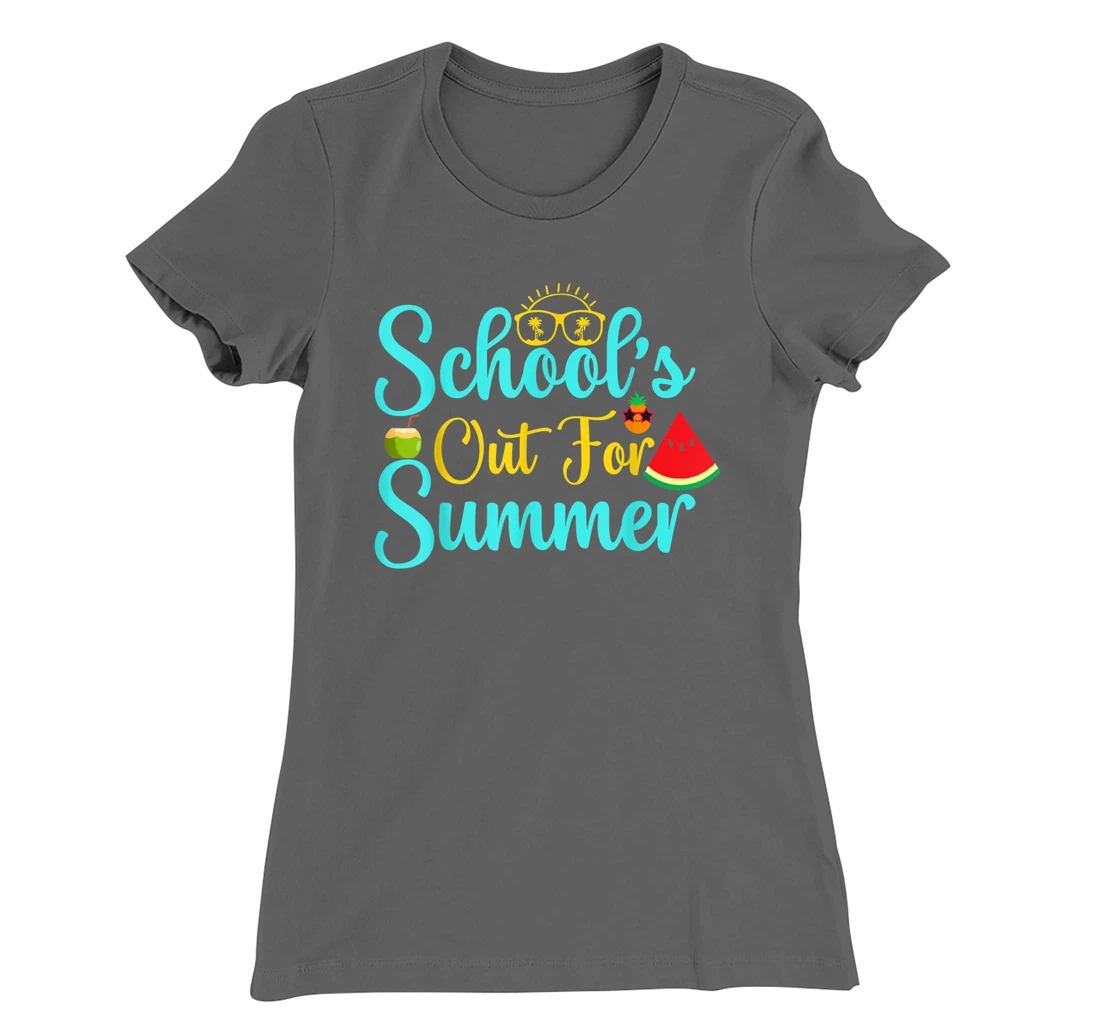 Out For Summer Retro Style Last Day Of School Student T-Shirt, Kid T-Shirt and Women T-Shirt