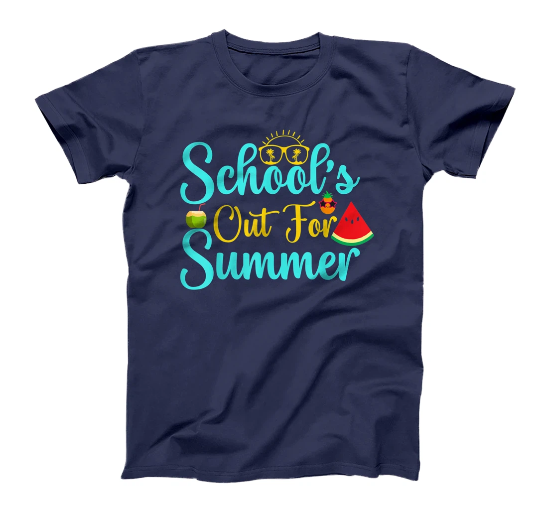 Out For Summer Retro Style Last Day Of School Student T-Shirt, Kid T-Shirt and Women T-Shirt