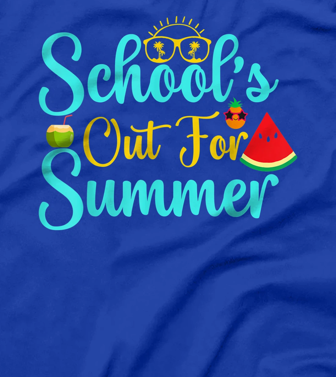 Out For Summer Retro Style Last Day Of School Student T-Shirt, Kid T-Shirt and Women T-Shirt