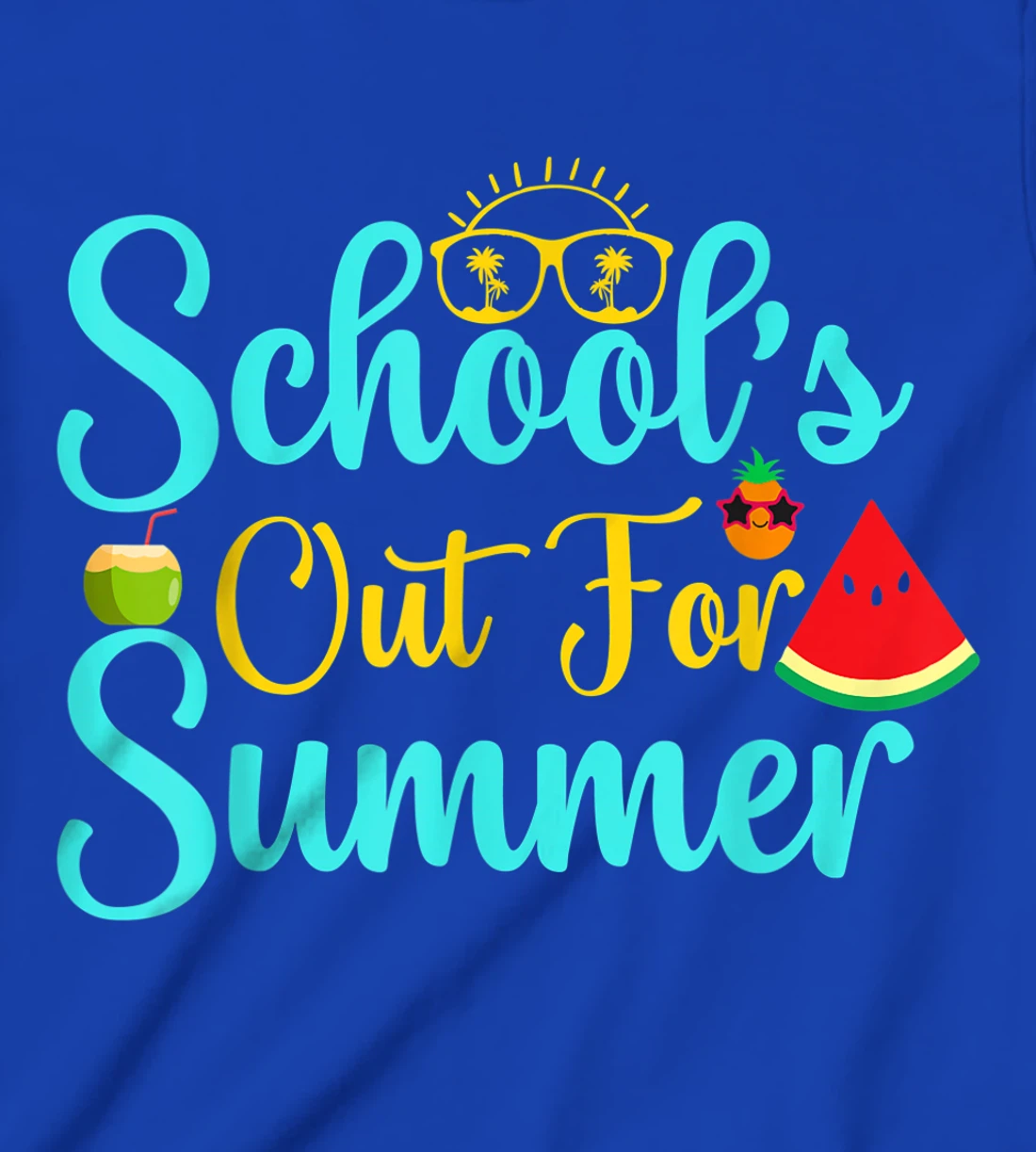 Out For Summer Retro Style Last Day Of School Student T-Shirt, Kid T-Shirt and Women T-Shirt