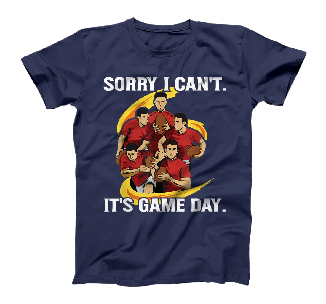 Sorry I can't. It's Game Day Design for a Rugby Coach T-Shirt, Women T-Shirt