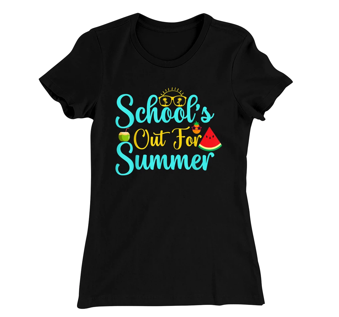 Out For Summer Retro Style Last Day Of School Student T-Shirt, Kid T-Shirt and Women T-Shirt