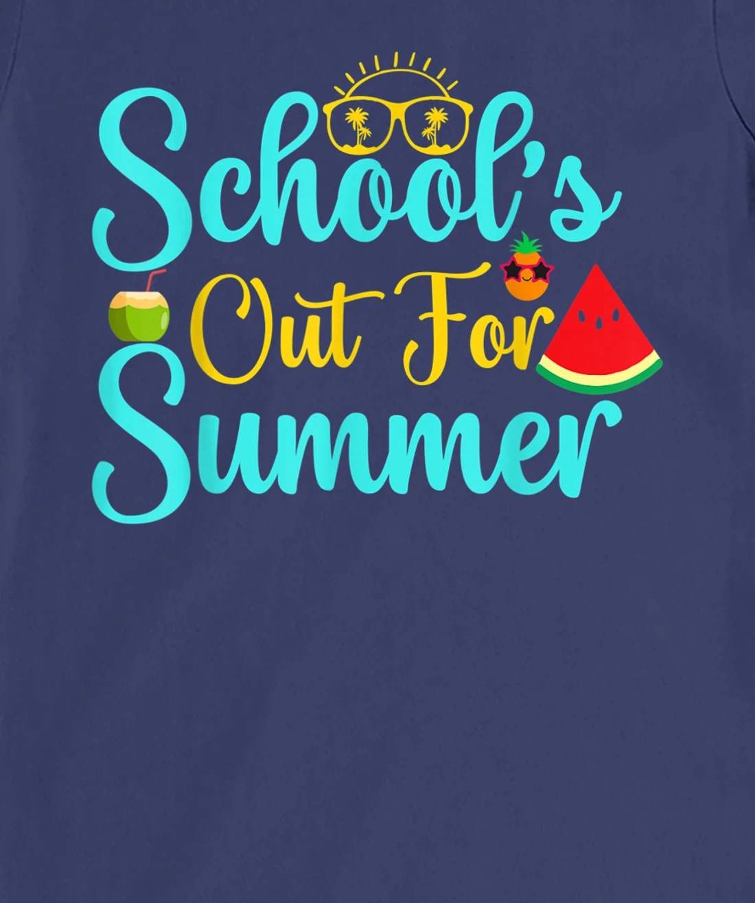 Out For Summer Retro Style Last Day Of School Student T-Shirt, Kid T-Shirt and Women T-Shirt