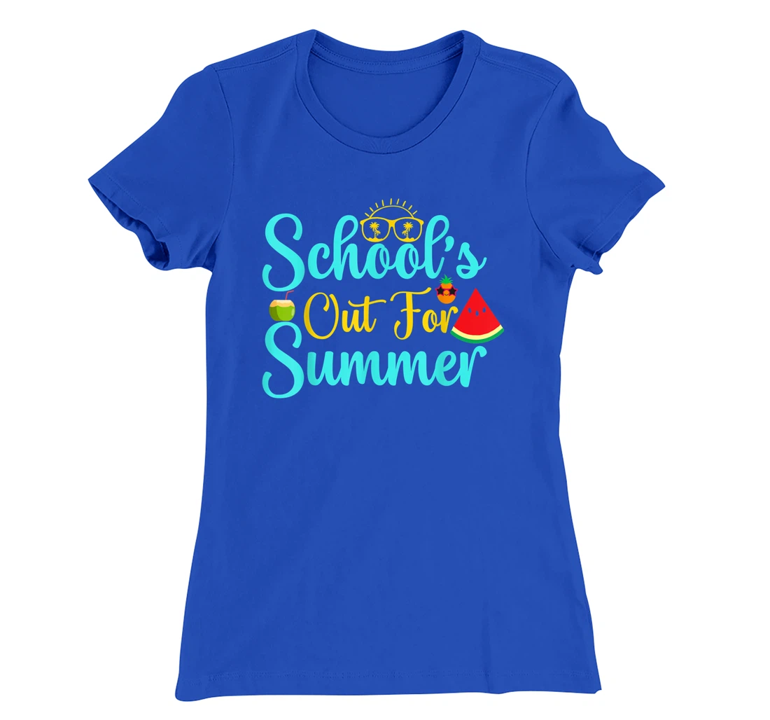 Out For Summer Retro Style Last Day Of School Student T-Shirt, Kid T-Shirt and Women T-Shirt