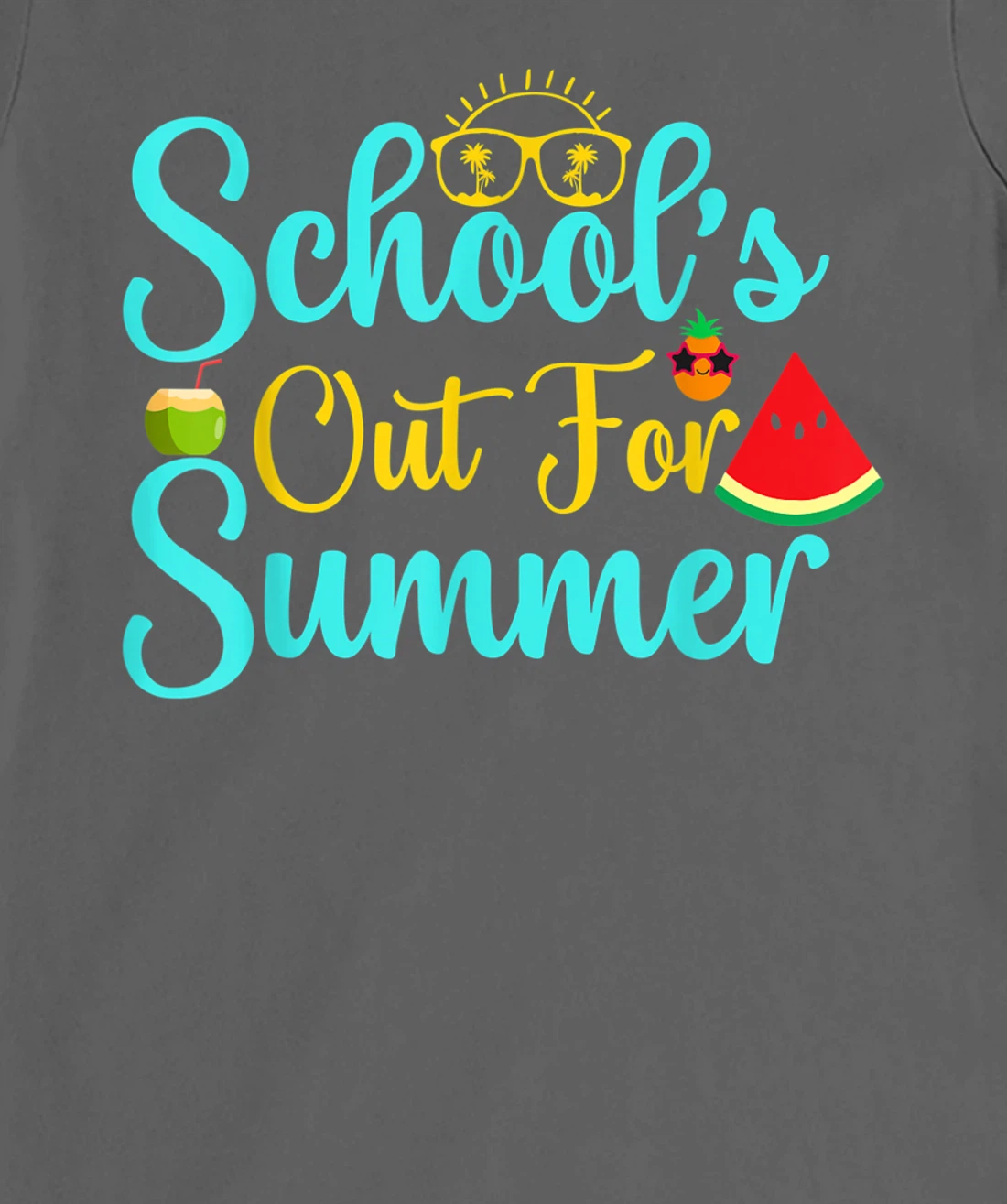 Out For Summer Retro Style Last Day Of School Student T-Shirt, Kid T-Shirt and Women T-Shirt