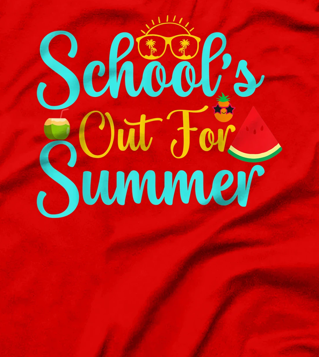 Out For Summer Retro Style Last Day Of School Student T-Shirt, Kid T-Shirt and Women T-Shirt