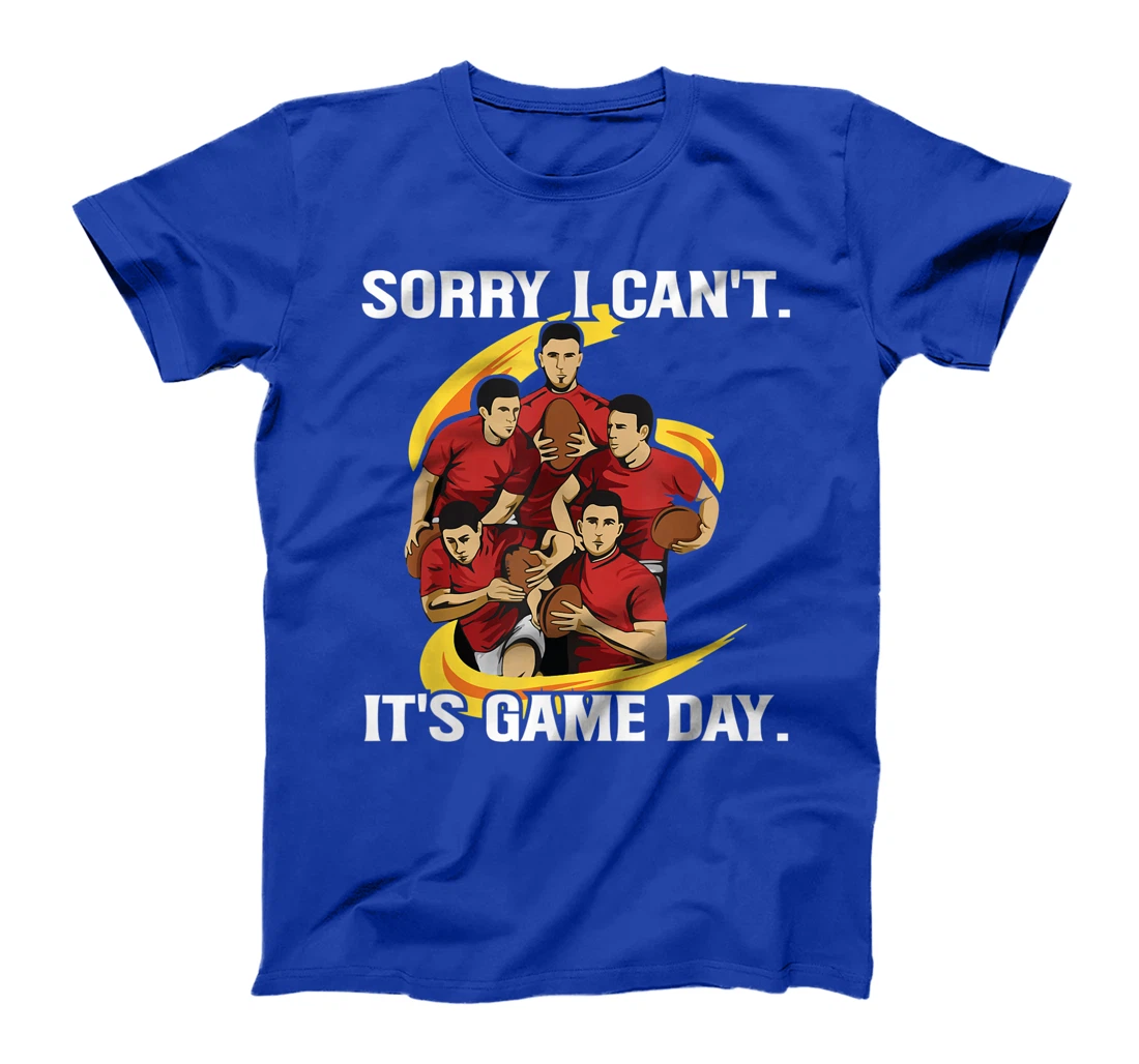 Sorry I can't. It's Game Day Design for a Rugby Coach T-Shirt, Women T-Shirt
