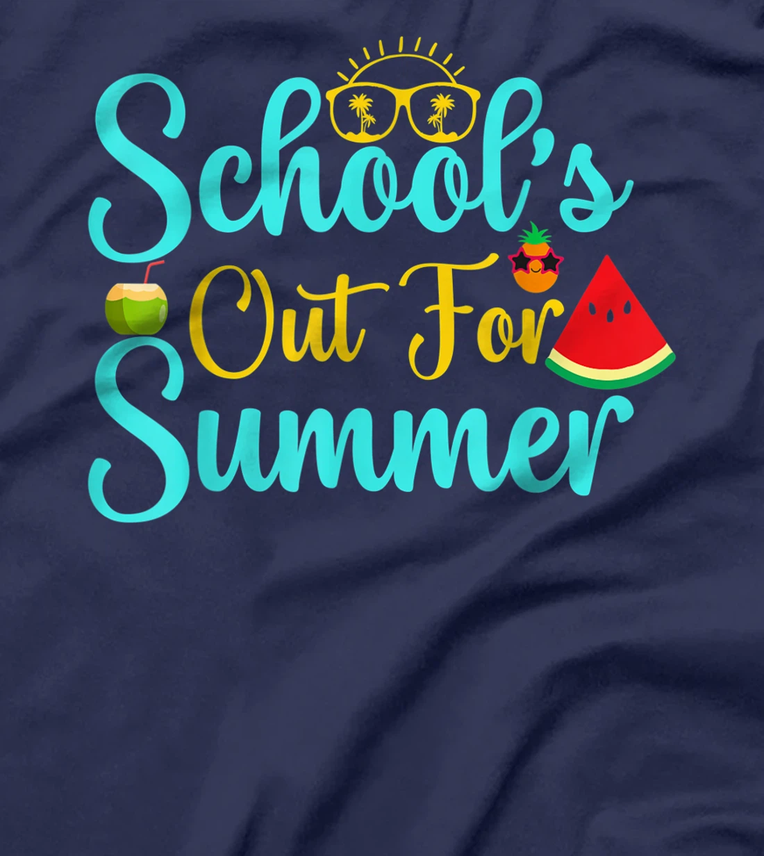 Out For Summer Retro Style Last Day Of School Student T-Shirt, Kid T-Shirt and Women T-Shirt