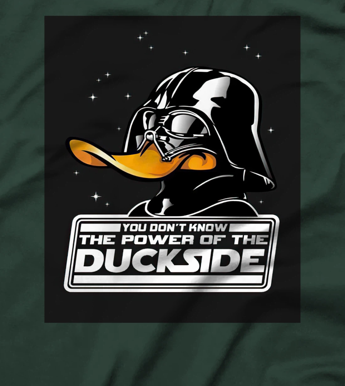 THE POWER OF THE DUCK SIDE FUN GRAPHIC T-Shirt