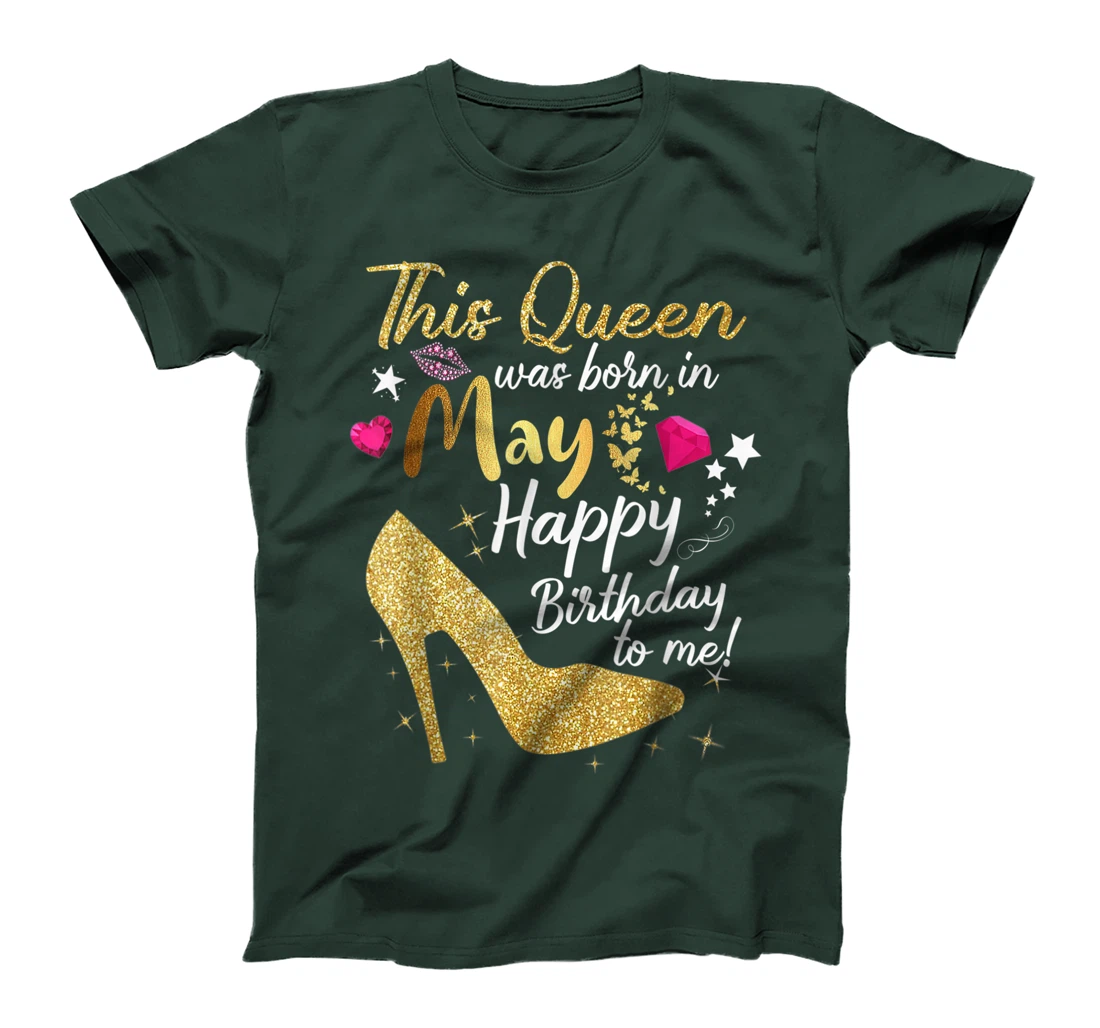This Queen was Born In May Funny A Queen was born in May T-Shirt, Women T-Shirt