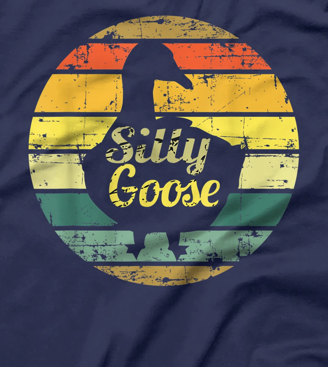 Silly Goose Funny Silly Goose T-Shirt, Women T-Shirt