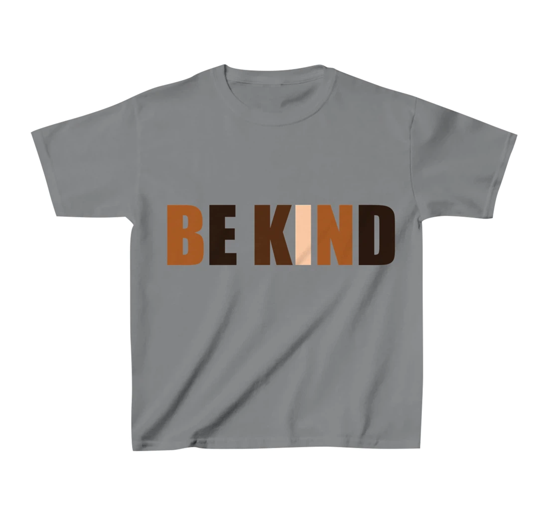 Be Kind Human Colors Races Anti-bullying Awareness Kindness T-Shirt, Kid T-Shirt and Women T-Shirt