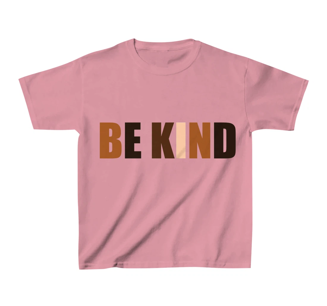 Be Kind Human Colors Races Anti-bullying Awareness Kindness T-Shirt, Kid T-Shirt and Women T-Shirt