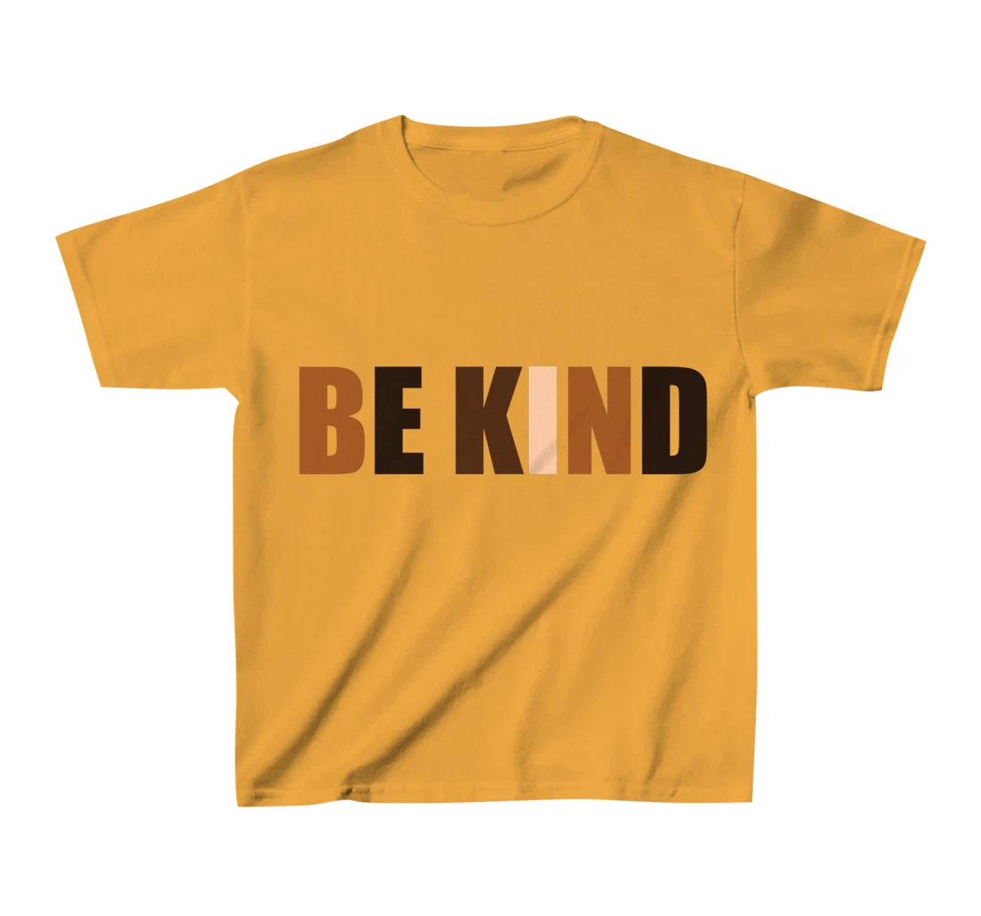 Be Kind Human Colors Races Anti-bullying Awareness Kindness T-Shirt, Kid T-Shirt and Women T-Shirt