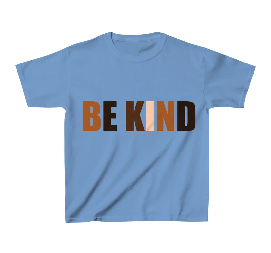 Be Kind Human Colors Races Anti-bullying Awareness Kindness T-Shirt, Kid T-Shirt and Women T-Shirt