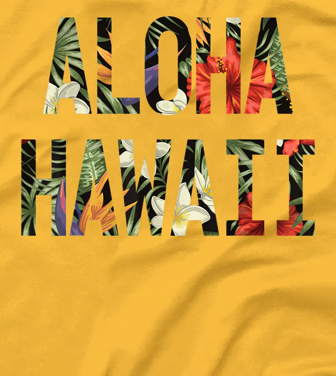 Floral Tropical Summer Aloha Hawaii T-Shirt, Kid T-Shirt and Women T-Shirt