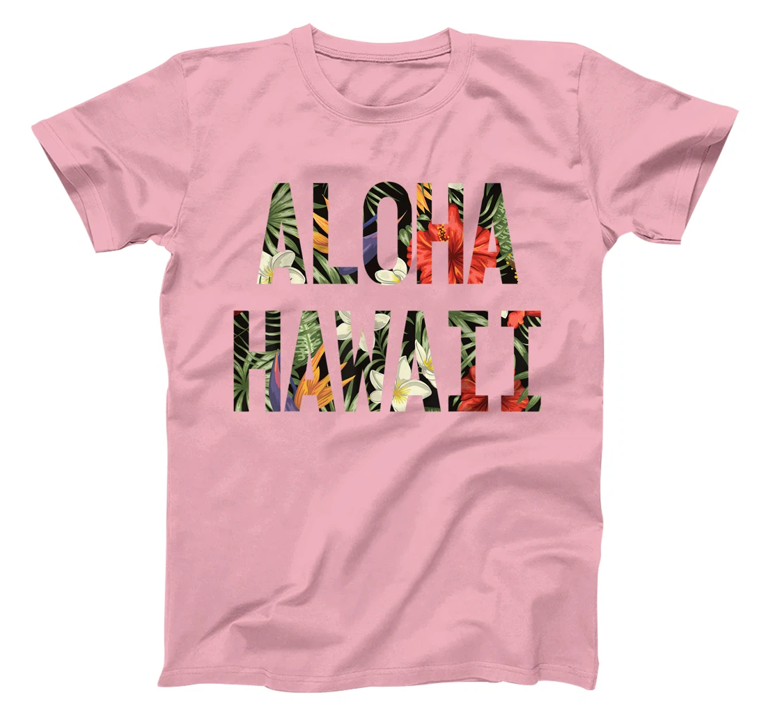 Floral Tropical Summer Aloha Hawaii T-Shirt, Kid T-Shirt and Women T-Shirt