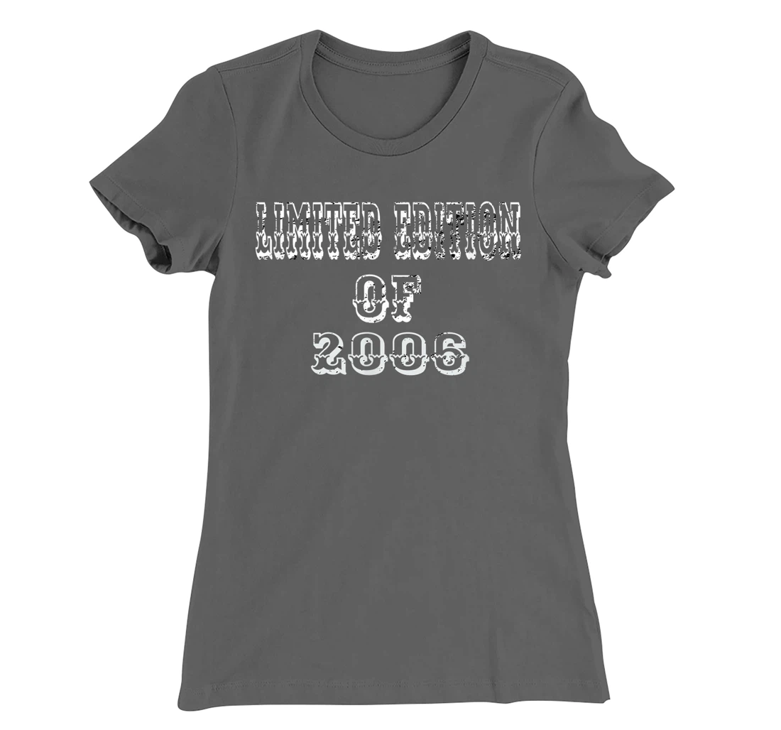 Cool Limited Edition 2006 Present Gift T-Shirt, Women T-Shirt