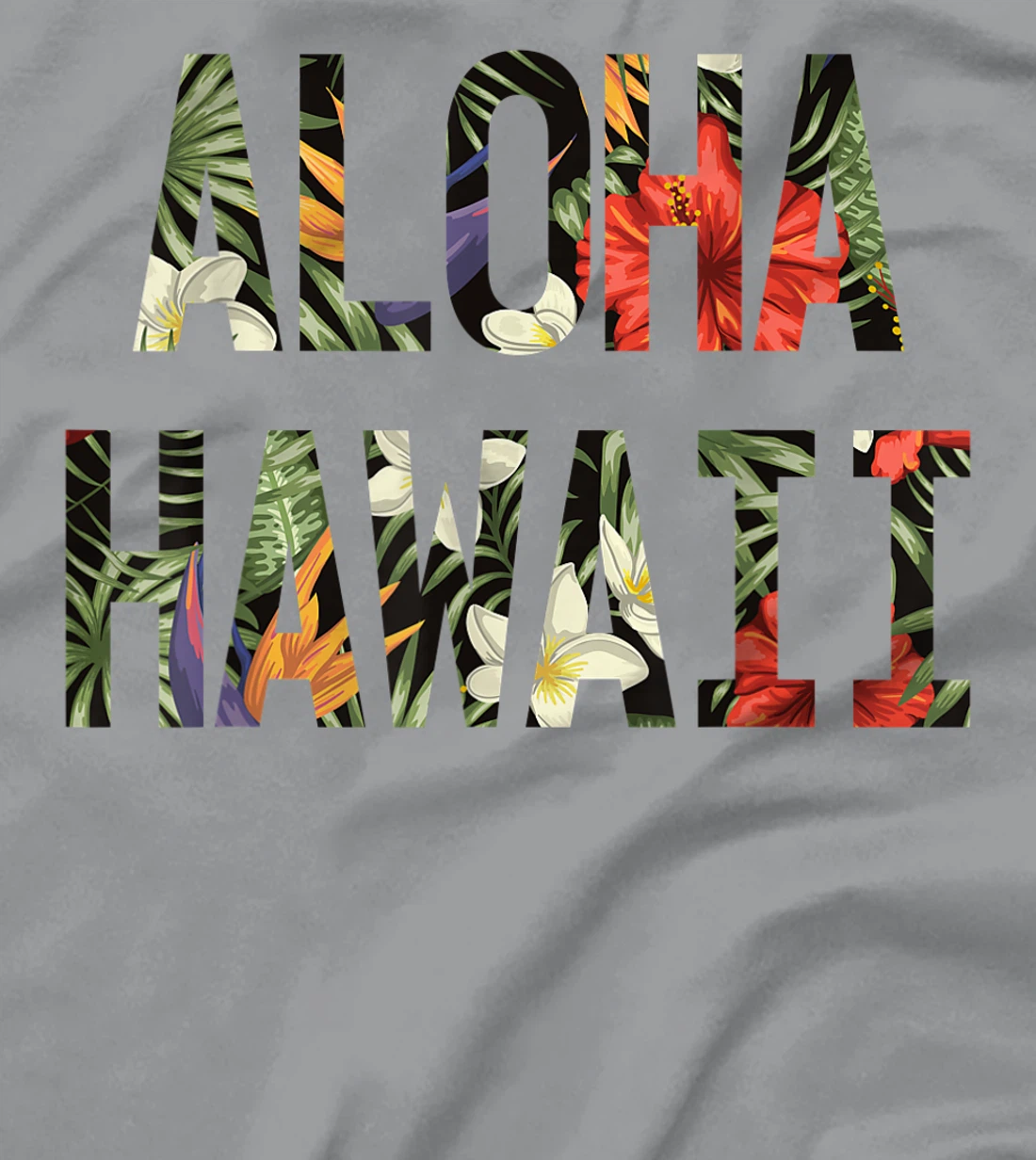 Floral Tropical Summer Aloha Hawaii T-Shirt, Kid T-Shirt and Women T-Shirt