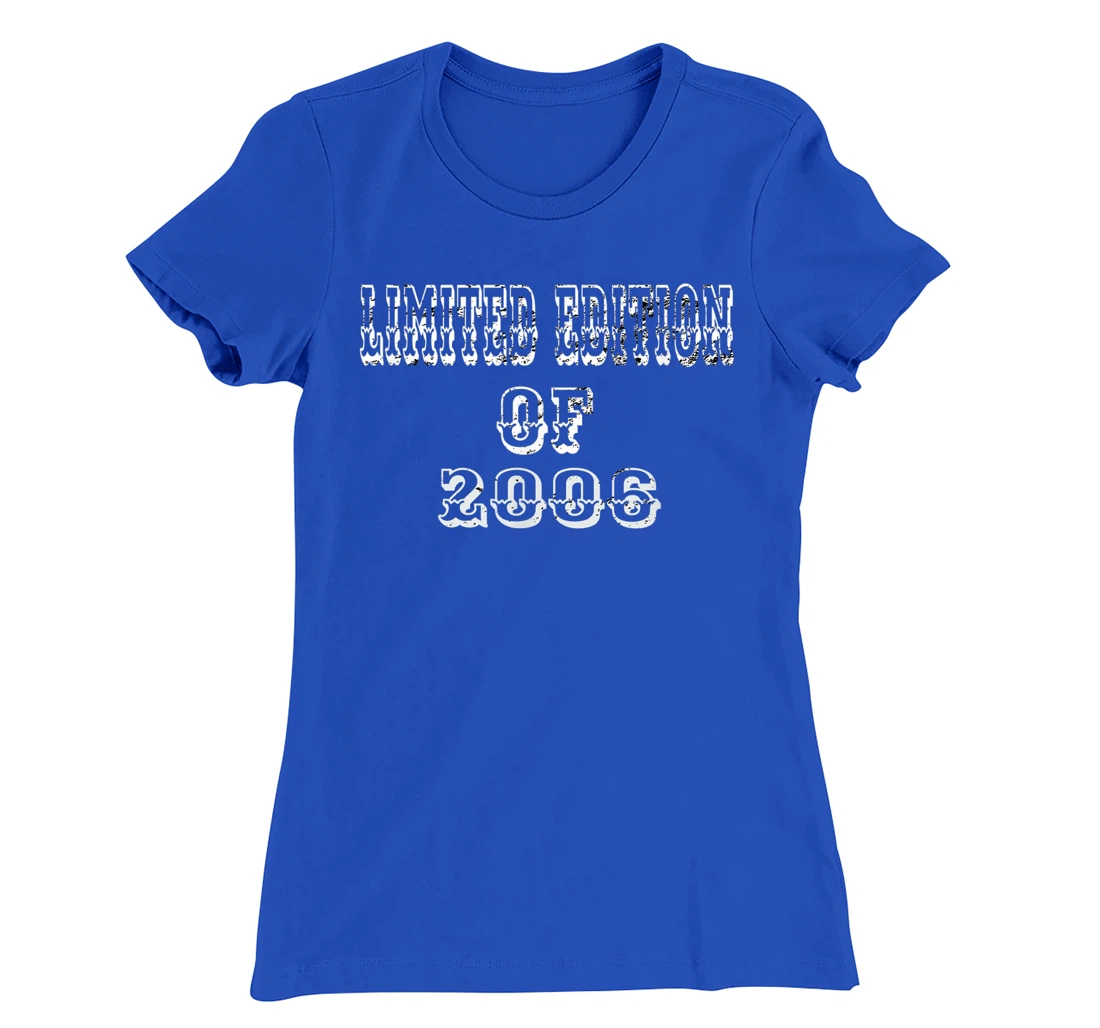 Cool Limited Edition 2006 Present Gift T-Shirt, Women T-Shirt