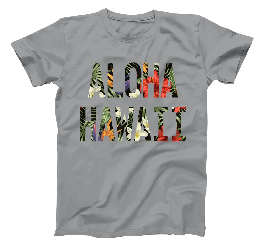 Floral Tropical Summer Aloha Hawaii T-Shirt, Kid T-Shirt and Women T-Shirt