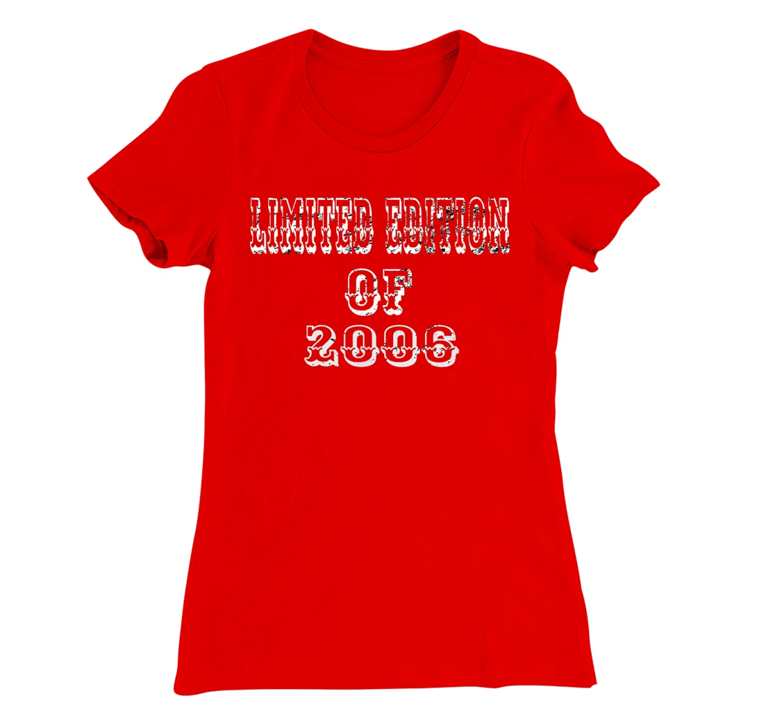 Cool Limited Edition 2006 Present Gift T-Shirt, Women T-Shirt