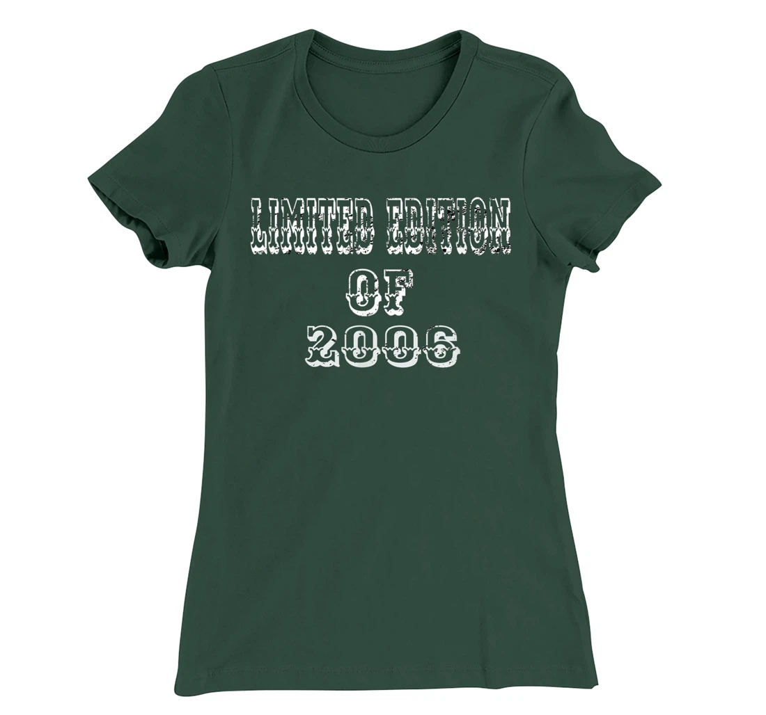 Cool Limited Edition 2006 Present Gift T-Shirt, Women T-Shirt
