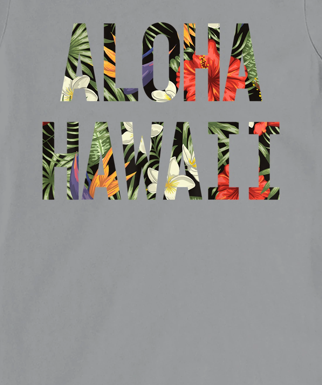Floral Tropical Summer Aloha Hawaii T-Shirt, Kid T-Shirt and Women T-Shirt